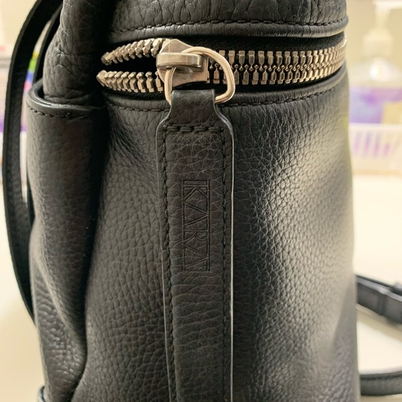 Like new KARA Classic Black Small Backpack (One Size) - Picture 10 of 13
